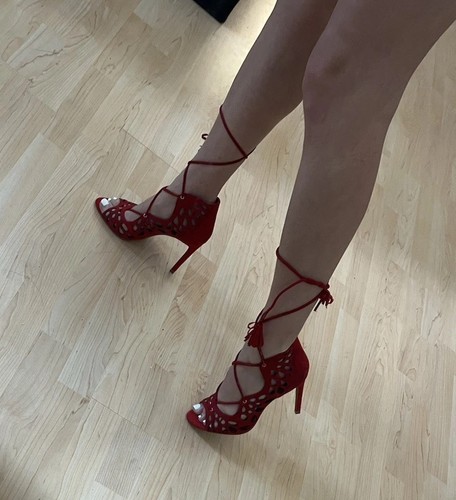 Zara pumps rot high heels - high,