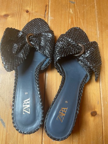 Zara schwarz kittenheels - zara., schwarz.