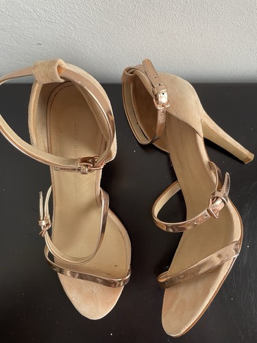 Zara heels roségold mit - heels,