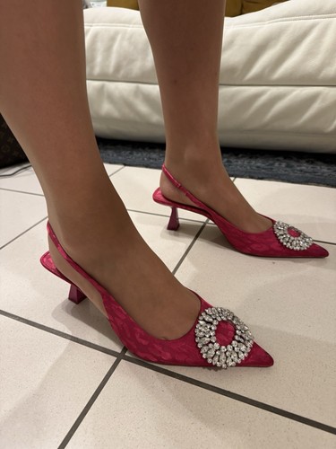 Zara damen slingbacks high - zara,