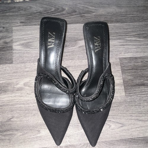 Zara high heels schwarz - zara, in