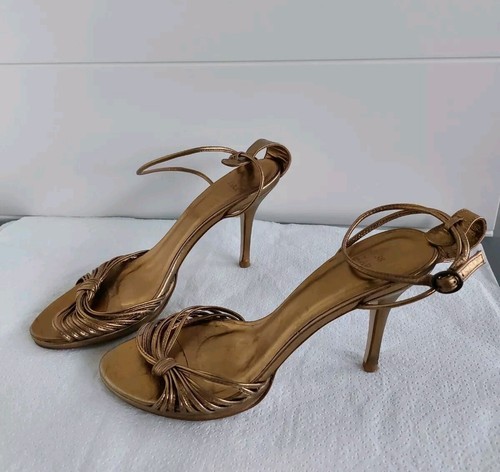 Zara leder high heels - zara,