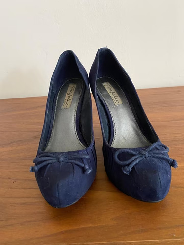 Zara echtleder high heels - zara,