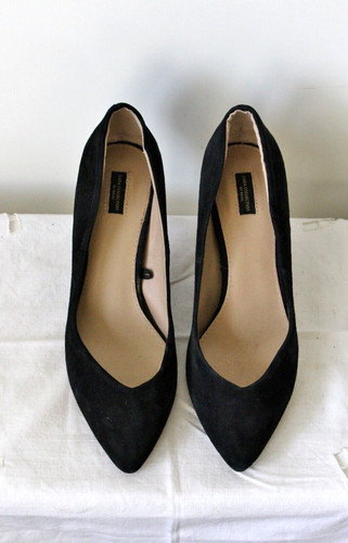 Zara stilettos suede spitz - suede,